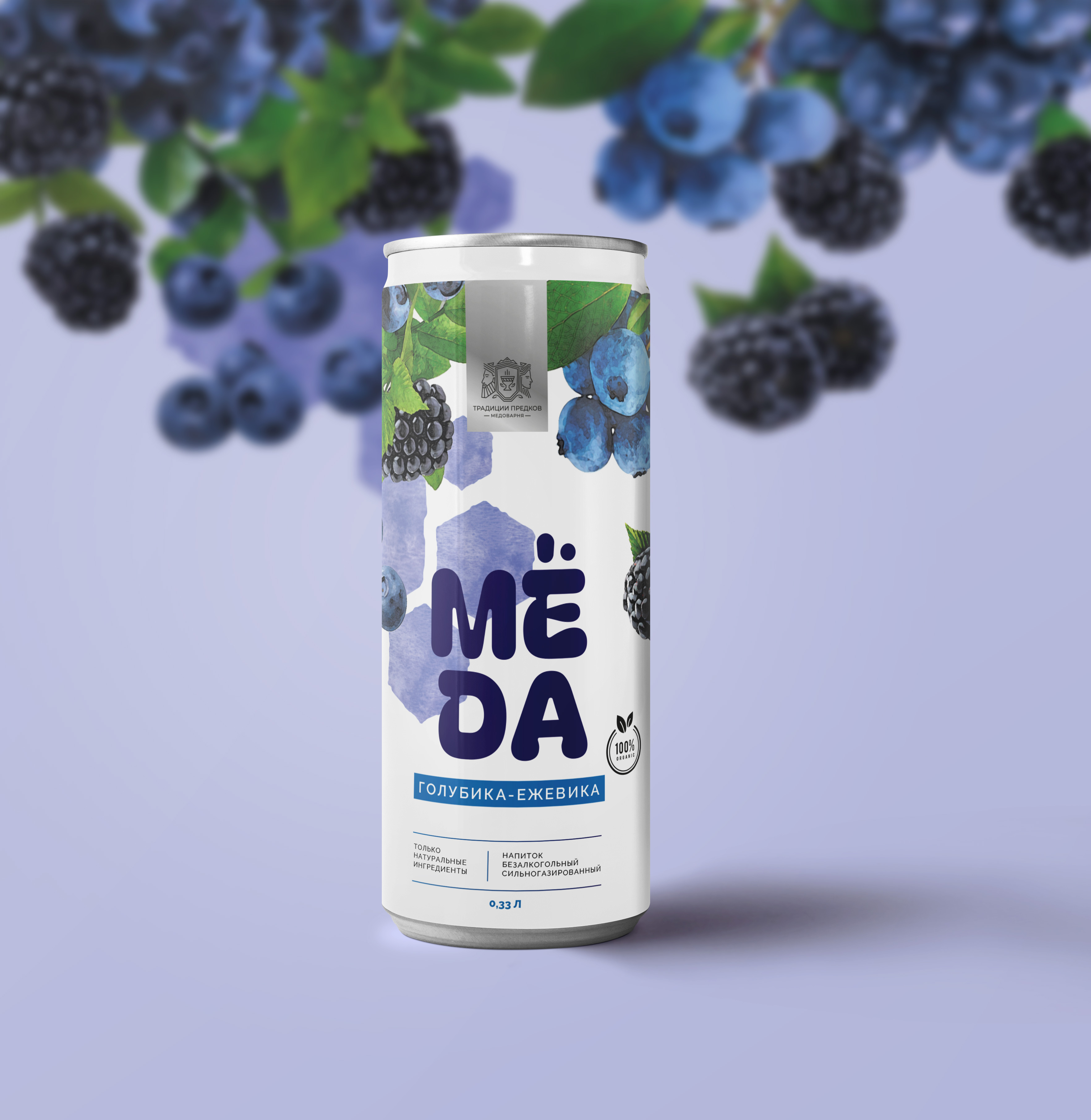 МЁДА Голубика-ежевика