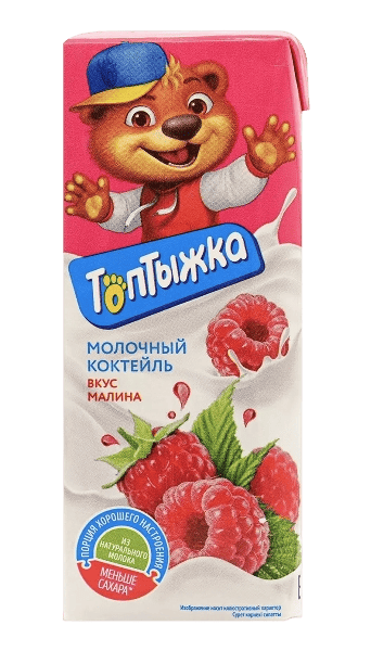 Коктейль  со вкусом Малины "Топтыжка"