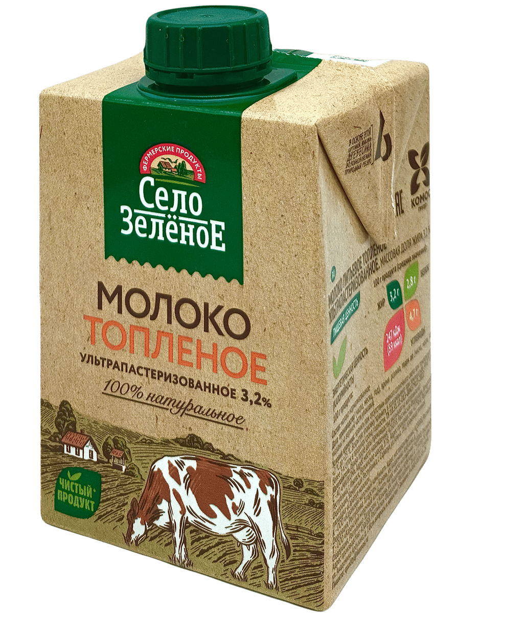 ТОПЛЁНОЕ молоко ультрапаст.