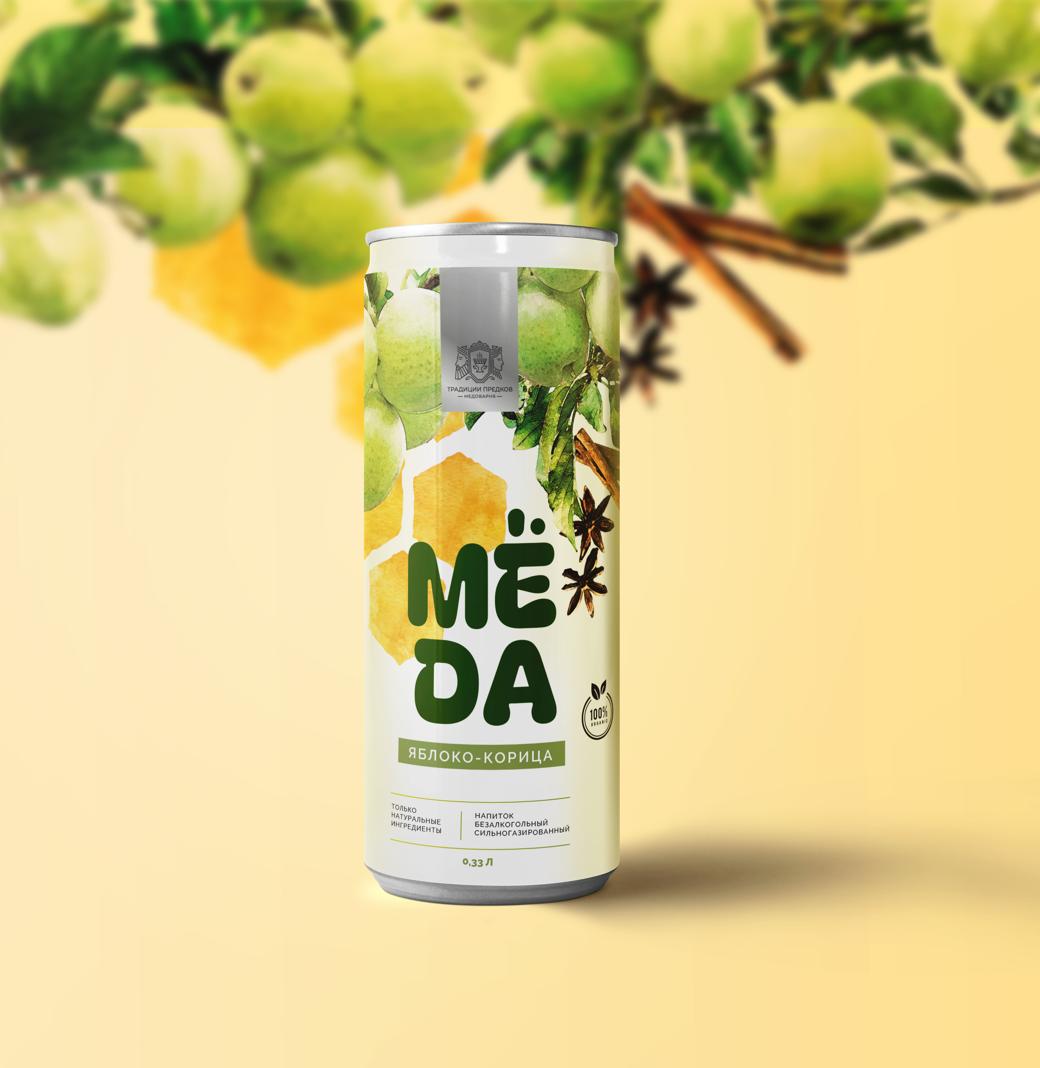 МЁДА Яблоко-корица