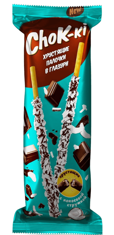 Хрустящие палочки - Кокосовая стружка