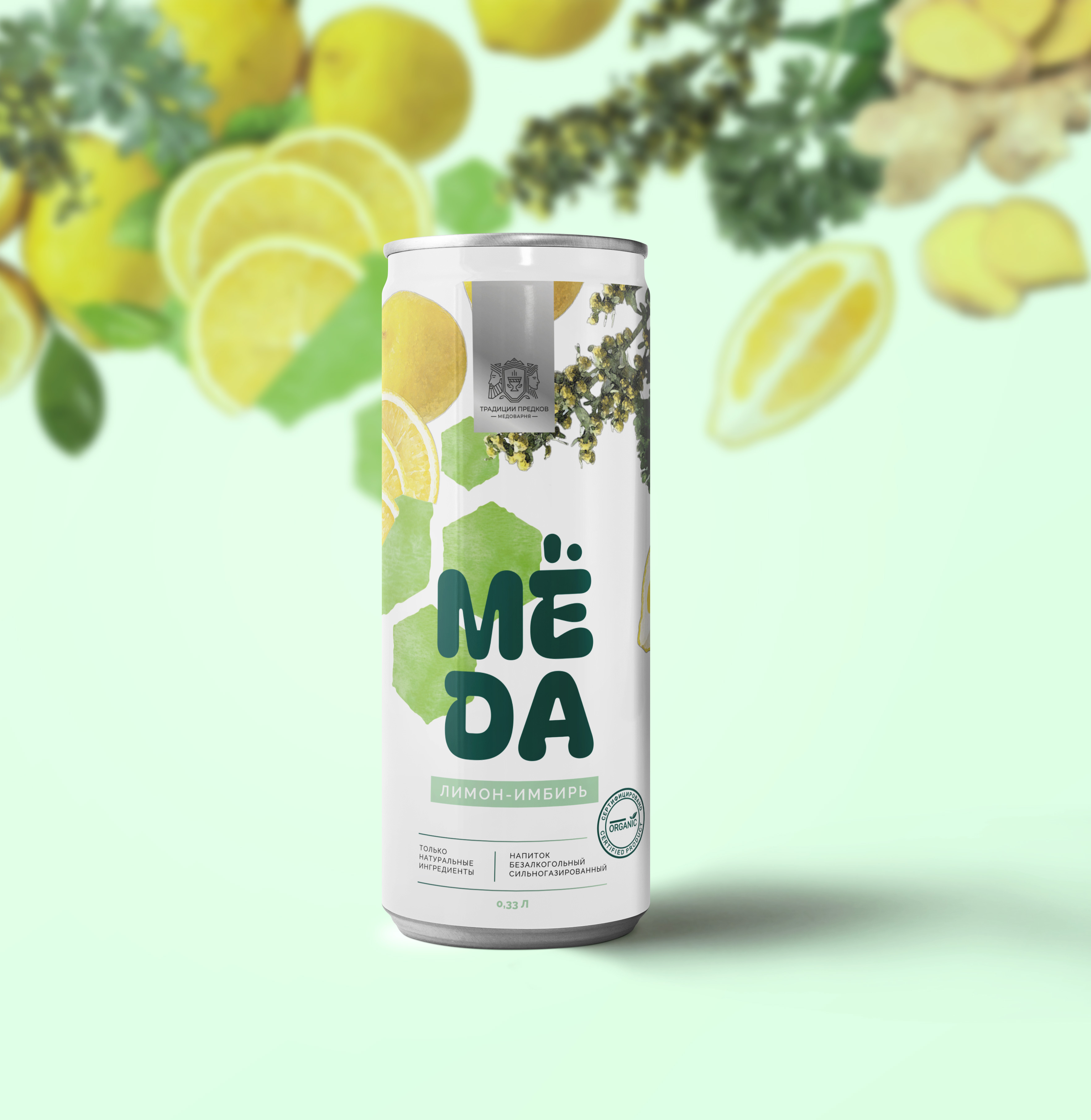 «МЁДА» со вкусом лимона и имбиря 